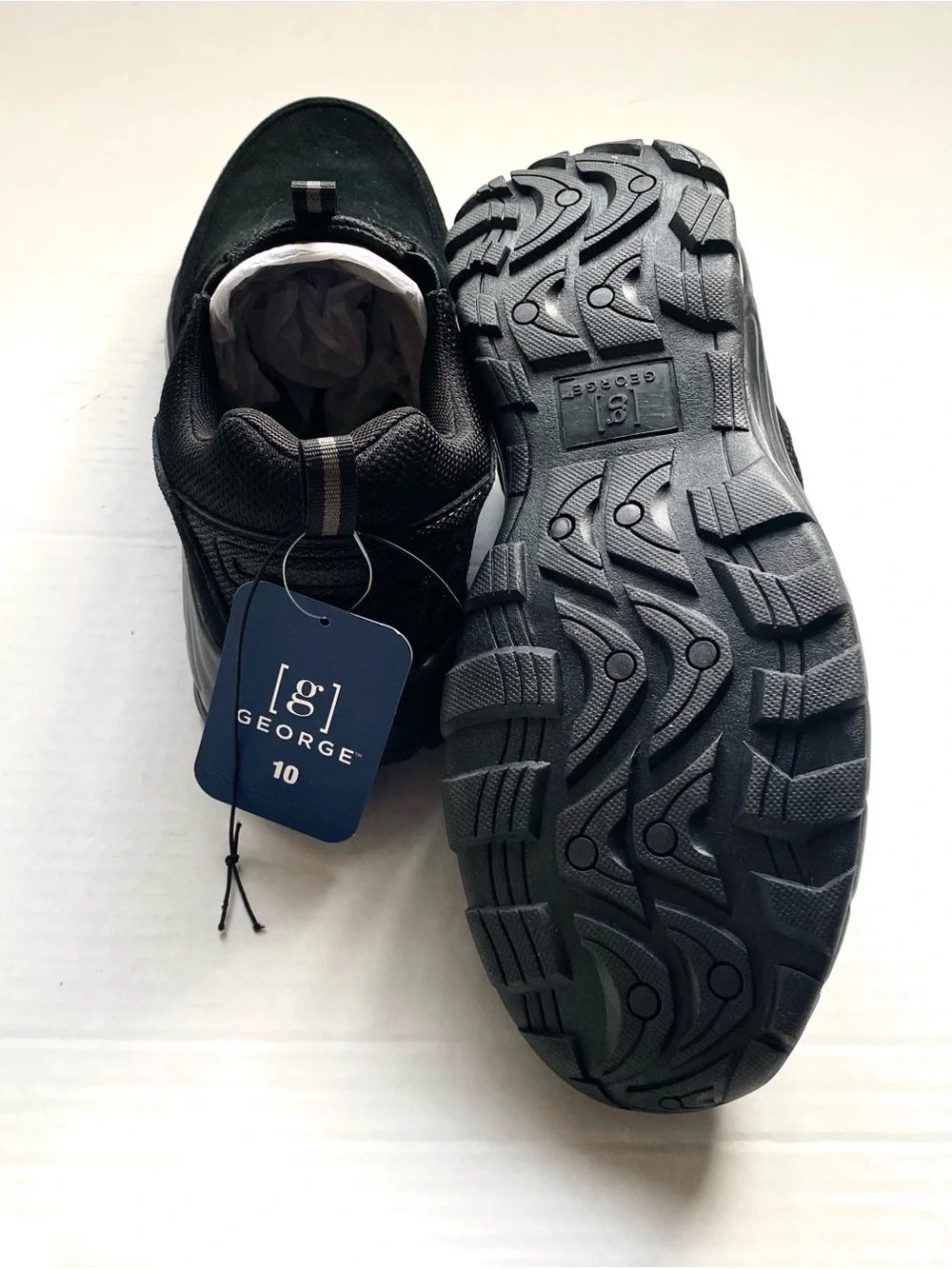Men's Slip-On Casual Sneakers Shoes Black